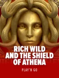rich wild and the shield of athena - logo